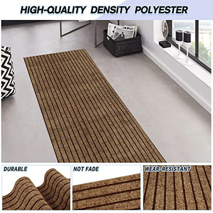 Custom Size Backed Non (Brown Strip / 3FT*78FT)