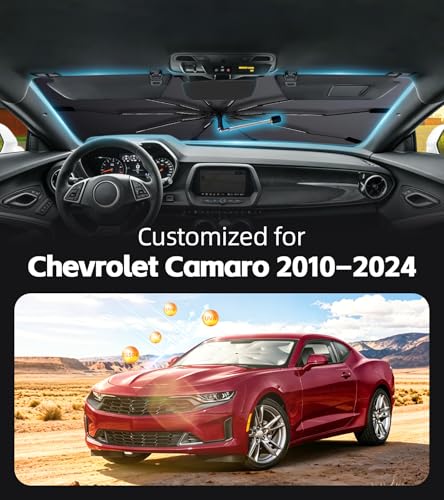 Windshield Sun Shade for Chevrolet Camaro 2010 (for C*hevrolet Camaro 2010–2024)