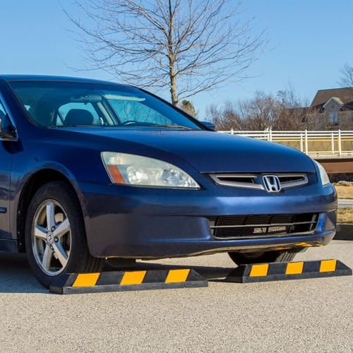 Parking Stop 3 Foot Long Flexible Rubber Curb (3 Foot)