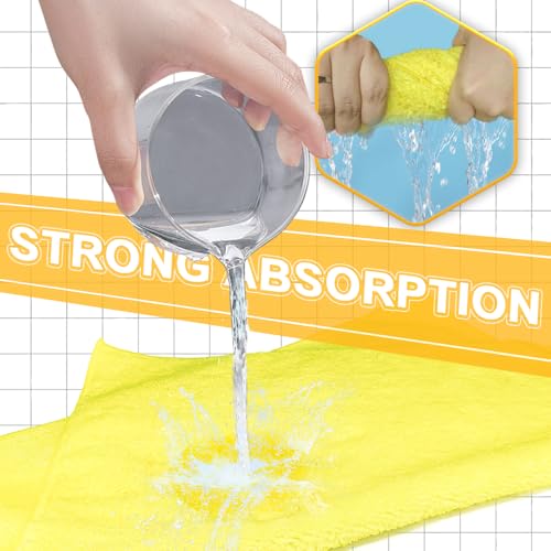 Car Wash Towels 16x16 (Light Yellow)
