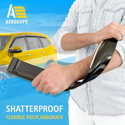 Extra Durable Window Deflectors Tape (For Honda Pilot 16-22)