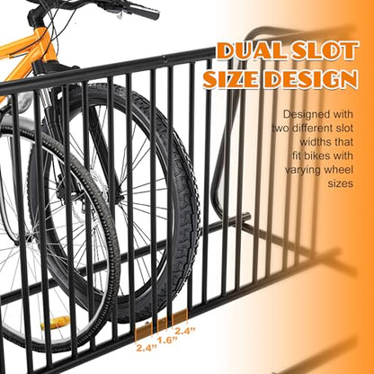 Floor Bike Rack (Black / 60")