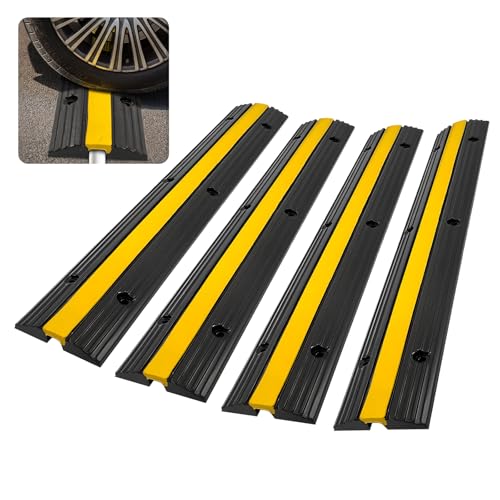 Cable Protector Ramp 4 Pack of 1 (4 Pack 1 Channel)