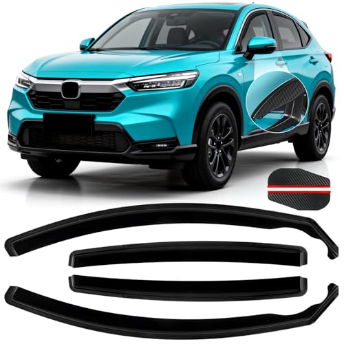 in Channel Window Visors Rain Guards Fit for Honda HR (For 2016-2022 HR-V)