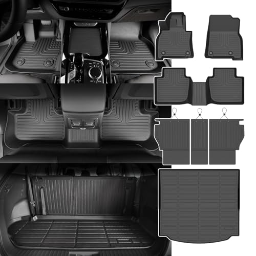 for Mazda CX 5 Floor Mats 2026 All Weather Car Mats with Backrest Cover (28)For CX-5 2026 Backrest Set)
