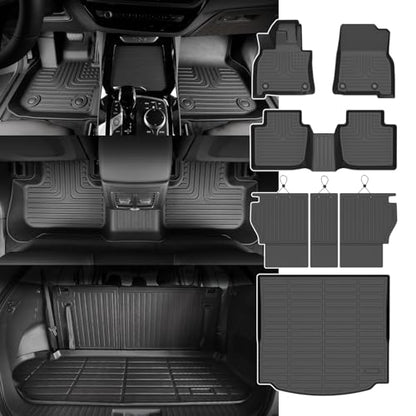 for Mazda CX 5 Floor Mats 2026 All Weather Car Mats with Backrest Cover (28)For CX-5 2026 Backrest Set)