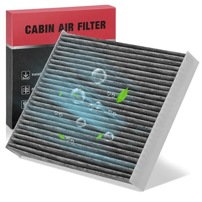 Cabin Air Filter Compatible with Ford Fusion 2010 (10.6" x 8.5" x 1.6" / CF11174)