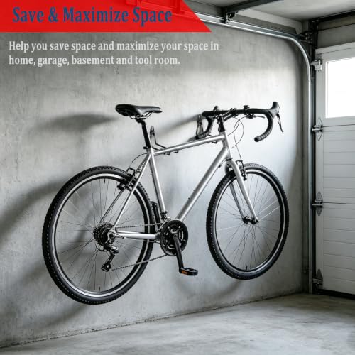 4 Pack Garage Hooks Heavy Duty (5.1 inch)