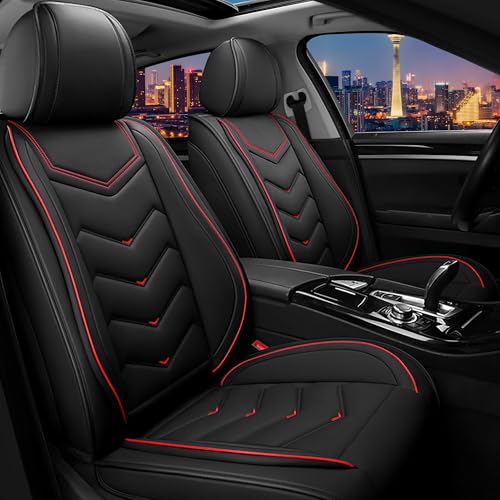 Car Seat Covers for Chrysler Pacifica 2004 (2 Pcs Front / Black)