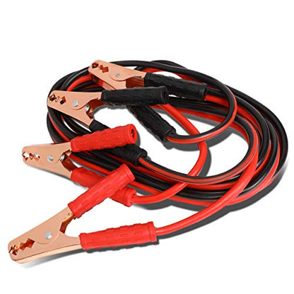 Heavy Duty 12Ft 8Gauge Booster Cable Power Jumper 250AMP Emergency Battery Start Car (12Ft / 8-Gauge)