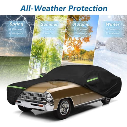 Car Covers for Chevrolet II Nova (Black / for Chevrolet II Nova/Nova SS 1962-1974)