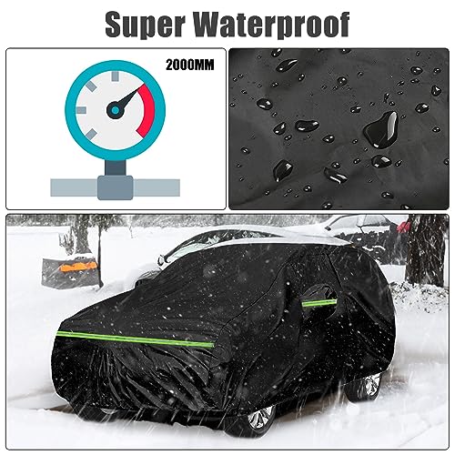 Waterproof Car Cover Compatible with Toyota Sequoia 2001 (Sequoia 2001-2025)