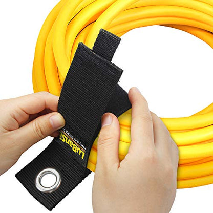 9 Pack 13“Extension Cord Holder Organizer for Organization (2" x 13")