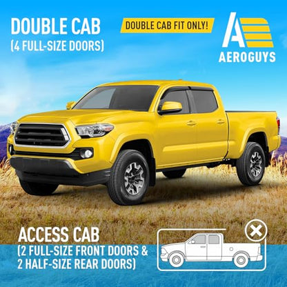 Extra Durable Window Deflectors Tape (For Toyota Tacoma 16-23)