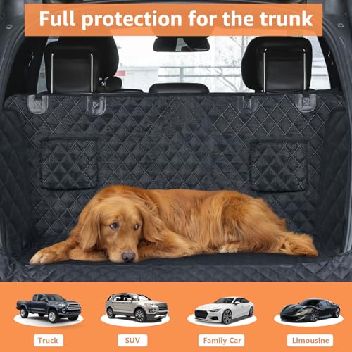 SUV Cargo Liner for Dogs (black - 2 Pockets / L)