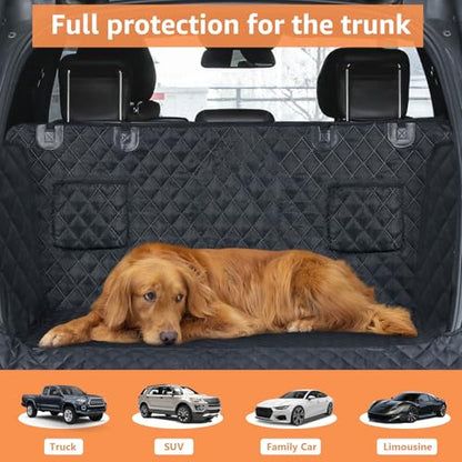 SUV Cargo Liner for Dogs (black - 2 Pockets / L)