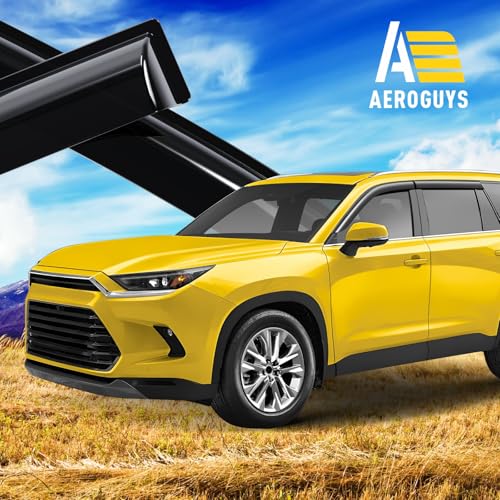 Extra Durable Window Deflectors Tape (For Toyota Grand Highlander 24-26)