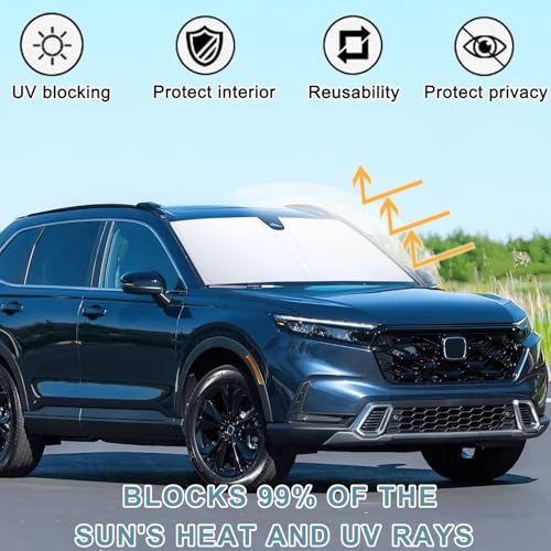 Windshield Sun Shade for Honda CRV 2023 (for Honda CRV 2023-2026)