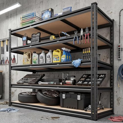 40" W Storage Shelves (20"D x 40"W x 72"H)