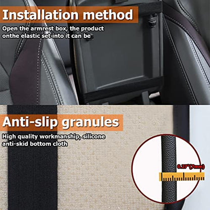 Car Center Console Pad (Blue)