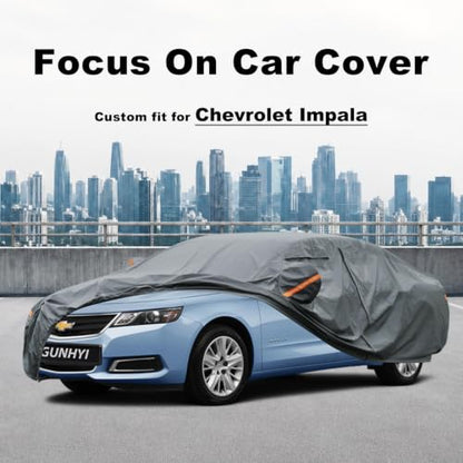 Premium Car Cover Custom Fit Chevrolet Impala (06 Chevrolet / 6.09 Chevrolet Impala(2000-2021))