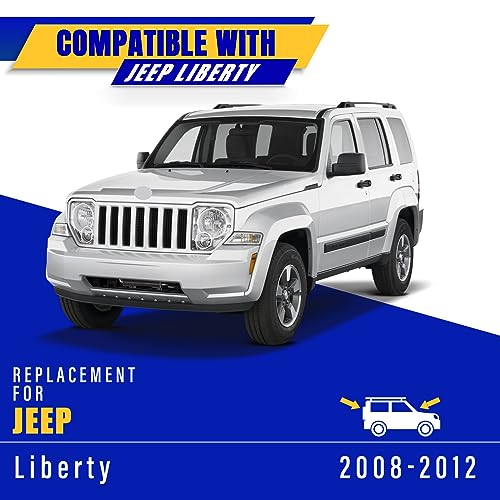 3 Wipers Fits Jeep Liberty 2008 (19"+19"+14")