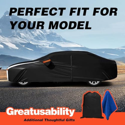 Multi Layer Custom Fit Car Cover for Tesla Model Y (Custom fit Tesla Model Y / SUV car cover)