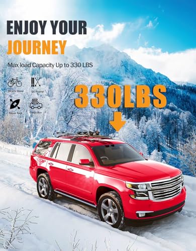 Roof Rack Cross Bars for 15 (15-20 Updated version with metal lock)