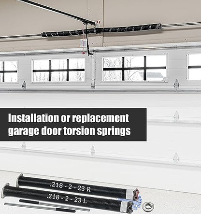 Garage Door Torsion Spring Set (.218x2x23")