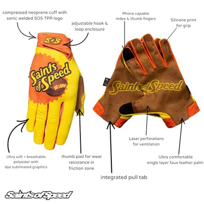 Speedy Cups Dirt Bike Gloves (Medium)