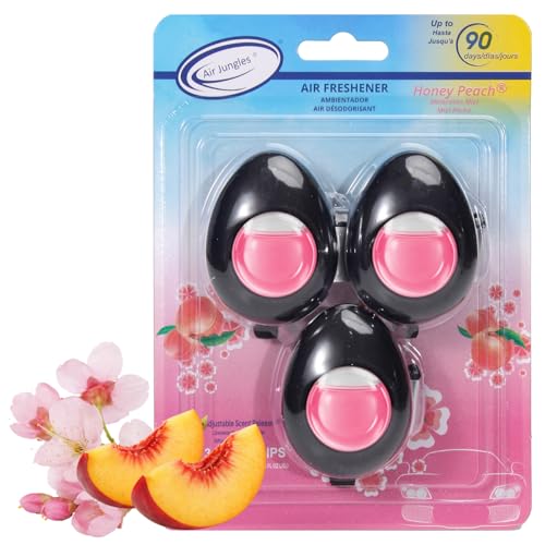 Car Air Freshener Vent Clip 3 Ct (3 Count (Pack of 1))