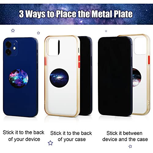 8 Pcs Cute Magnet for Phone Case Car Mount Sticker (Starry)