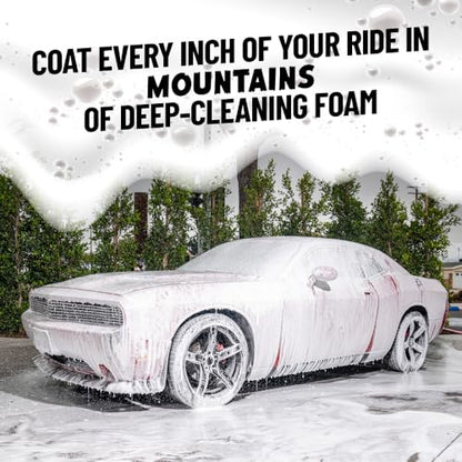 TORQ Foam Cannon & Sticky Snowball Snow Foam Soap Kit (Snow Foamer + Sticky Snowball Ultra Snow (EQP369))