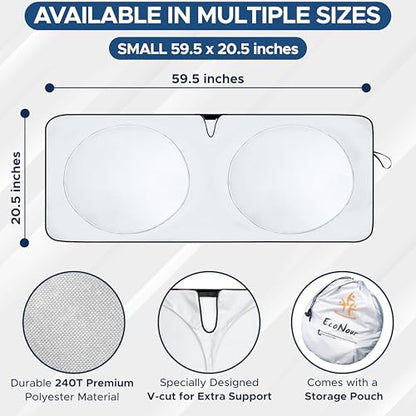 Jeep Windshield Sun Shade for Jeep Wrangler (Jeep)