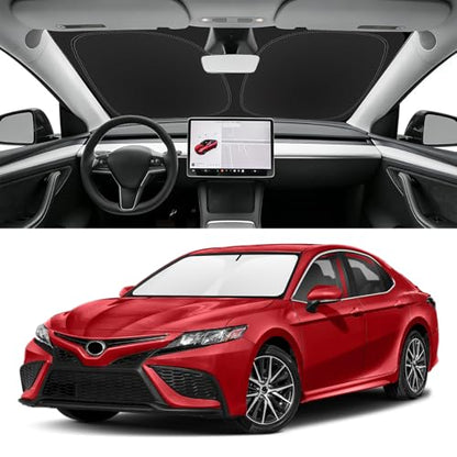Custom Fit Windshield Sun Shade for Toyota Camry 2018 (for Toyota Camry 2018-2024)