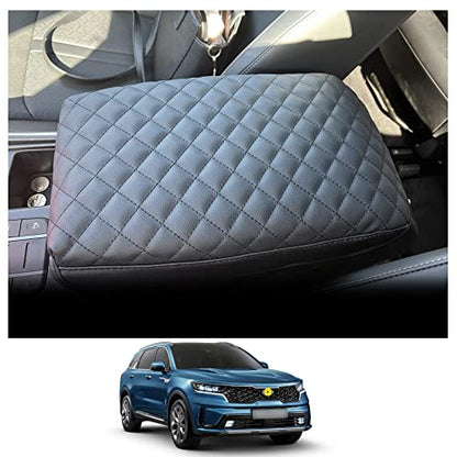 Center Console Cover Armrest Cover Center Console Pad for 2021 2022 Sorento Car Interior Accessories Arm Rest Protective Cover Scratch Resistance (for Sorento)