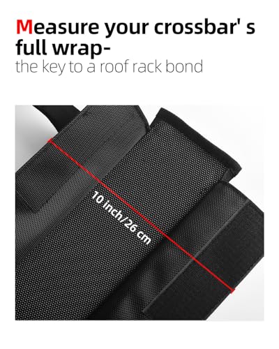 Soft Roof Rack Pads System for Surfboard (30 inch (Use with Cross Bar))