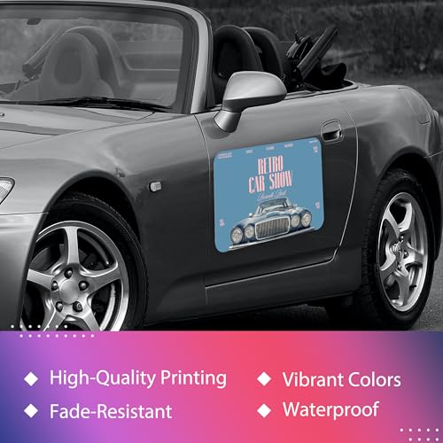 Custom Car Magnet for Business 2 (Multiple / 12"x18")