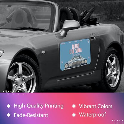 Custom Car Magnet for Business 2 Pack (Multiple / 24"x48")