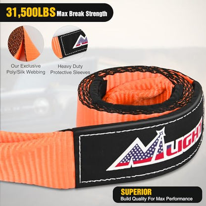 3" x 8' Tree Saver Tow Strap Lab Tested 31 (3in x 8ft Tow Strap / Straps)