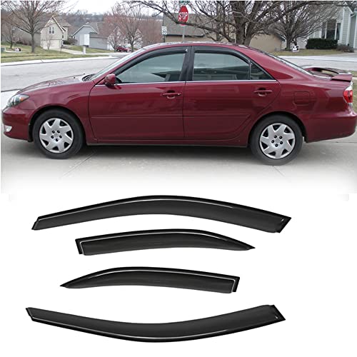 Window Visors Rain Guards for 2002 (2002-2006 Camry Sedan)