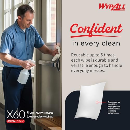 GeneralClean X60 Multi (Quarterfold / 12 Packs / White)