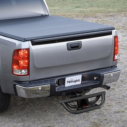 Drop Hitch Step 2" Receiver Universal for Pickups Trucks SUVs ATVs (Hitch Step Drop)