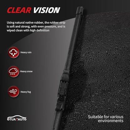 Windshield Wiper Blade Replacement for Ford Bronco Sport 2021 (22"+20"+9")