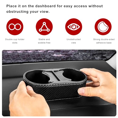 Car Cup Holder (Leather)