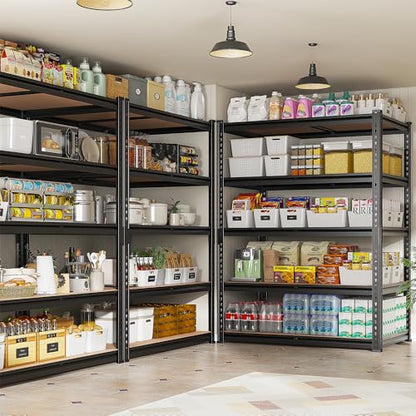 2 Pack Garage Shelving (Black)