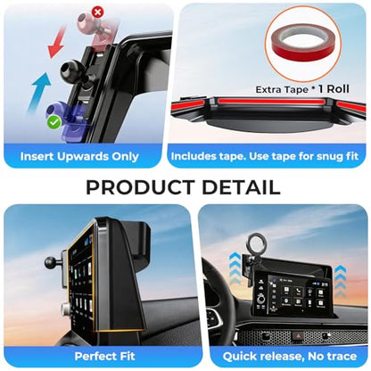 Car Phone Holder for Leuxs TX 350 (Fit for 2024-2026 TX, 14-Inch)