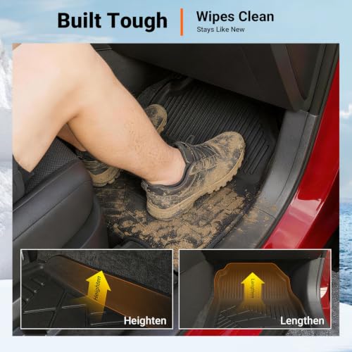Floor Mats Cargo Mat Compatible with 2026 Toyota RAV4
