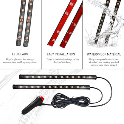 Car LED Strip Light (Orange / Cigarette Lighter)