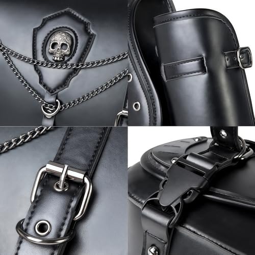 Motorcycle Saddlebags (Black-1)